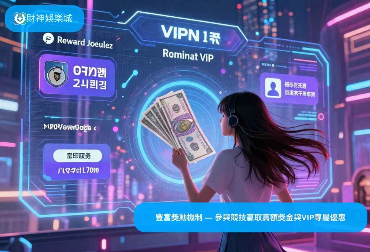 豐富獎勳機制 — 參與競技贏取高額獎金與VIP專屬優惠 豐富獎勳機制 — 參與競技贏取高額獎金與VIP專屬優惠